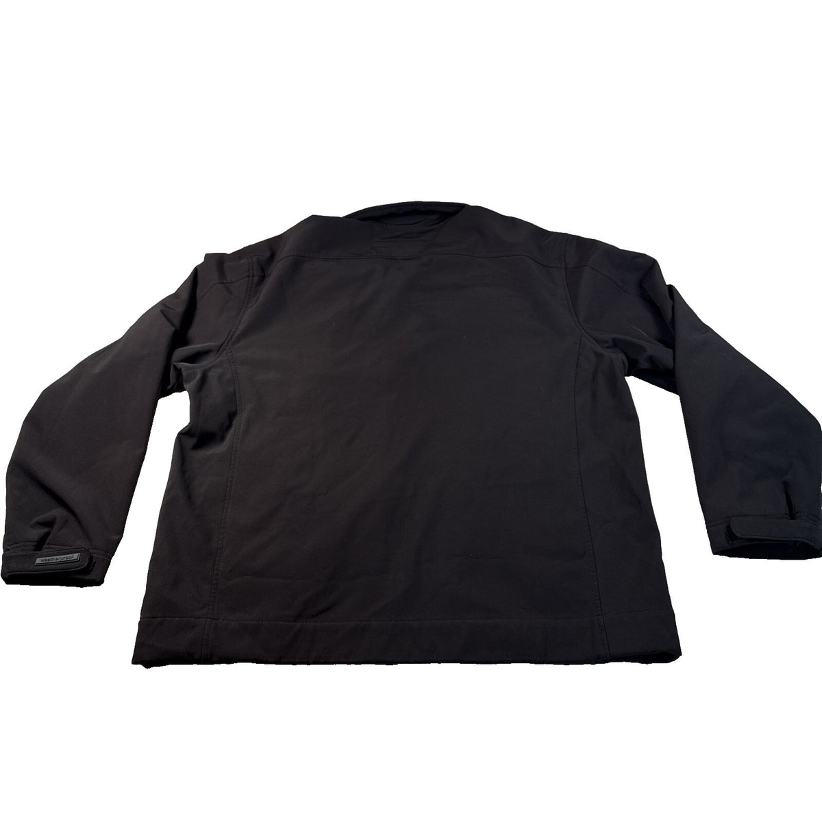 Weatherproof Men's All Season Softshell Jacket Black Full Zip Size-XL Pre-Owned