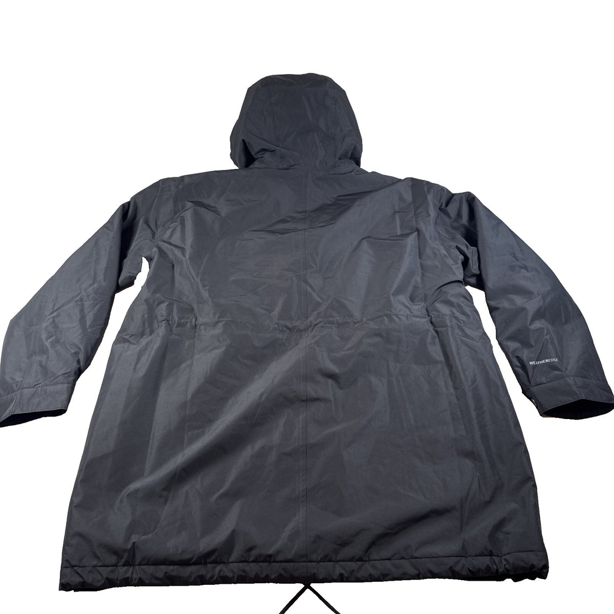 Eddie Bauer Men’s Rainfoil Insulated Parka Coat Size XL Black NWT