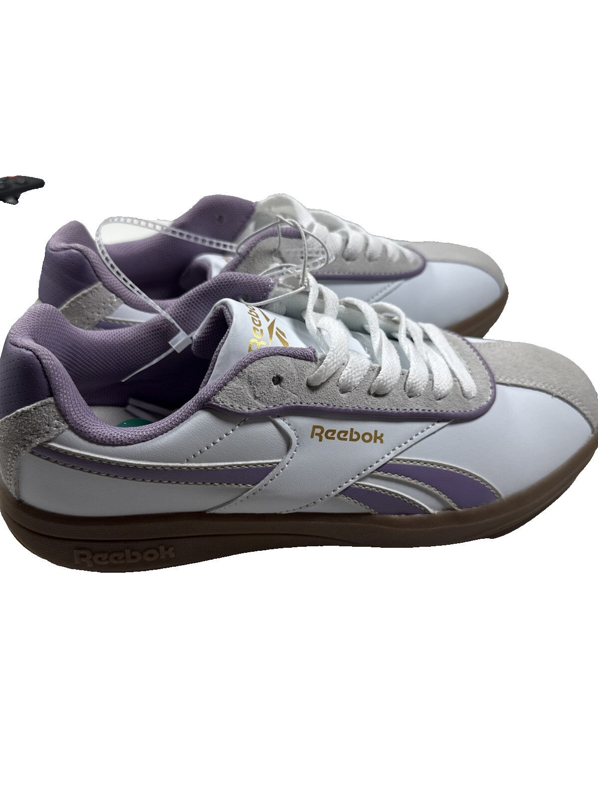 Reebok Sneakers Women's White/Violet Size 7.5 NWT