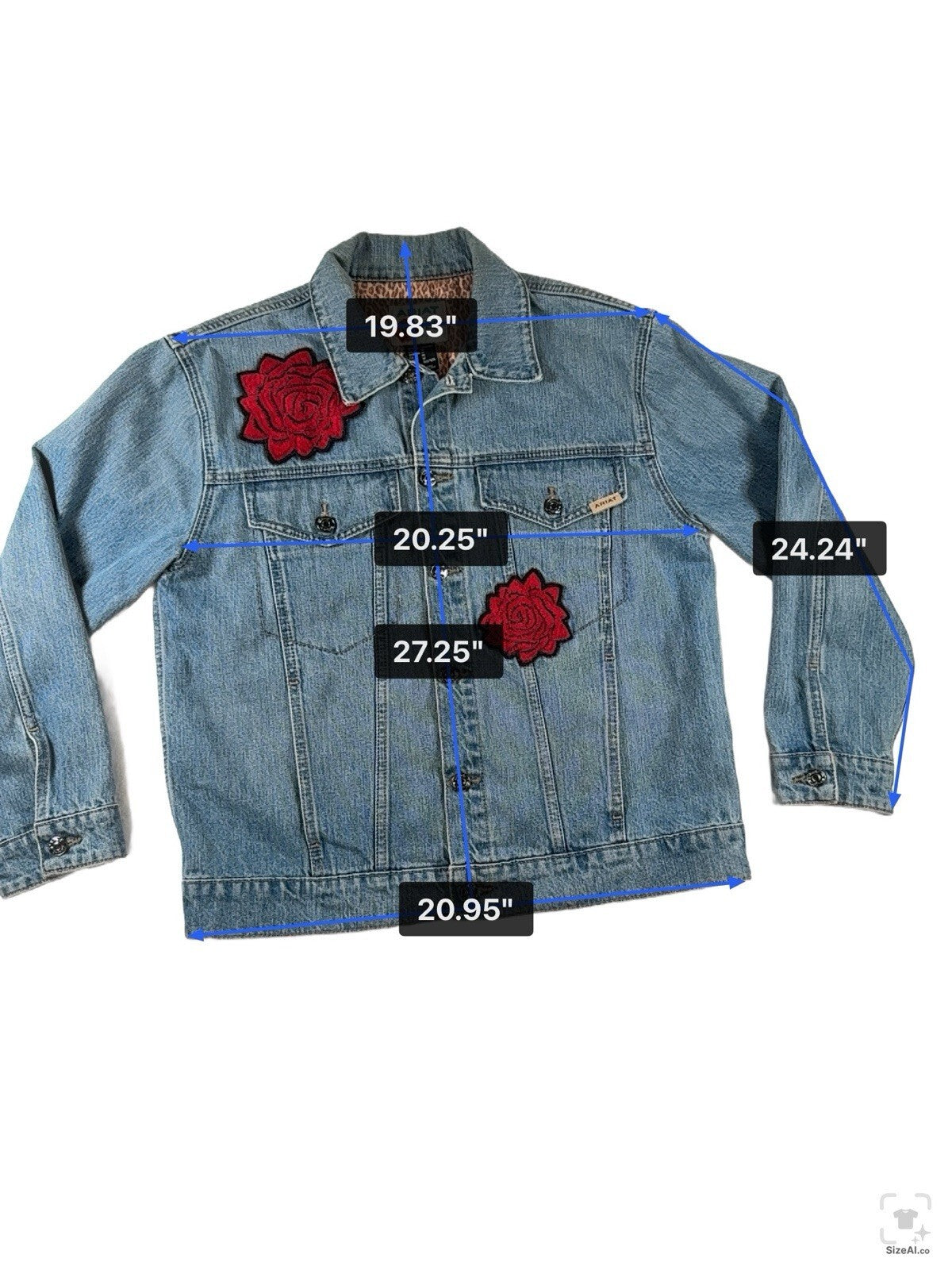 Ariat x Rodeo Quincy Denim Jacket Size M Pre Owned