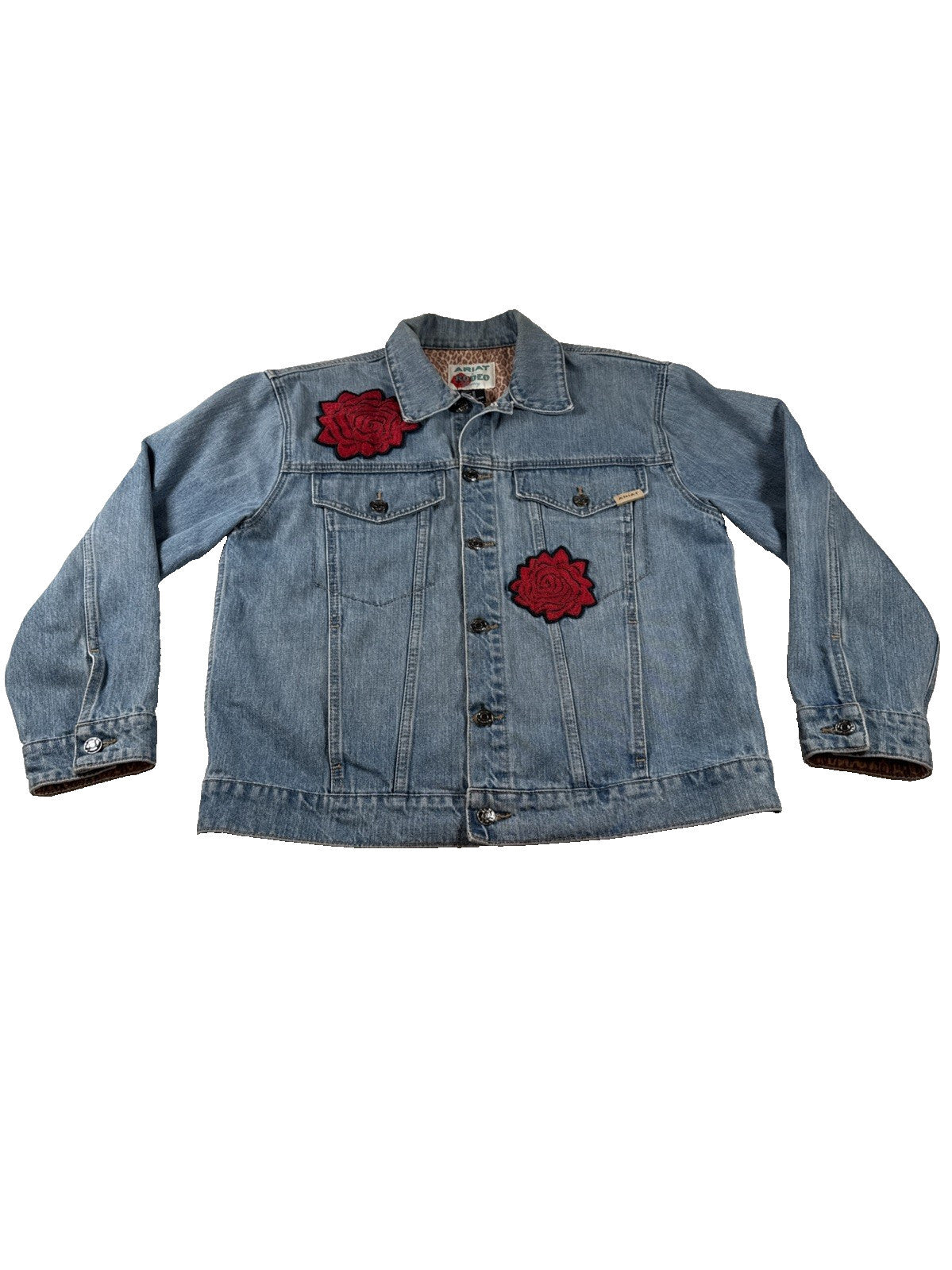 Ariat x Rodeo Quincy Denim Jacket Size M Pre Owned