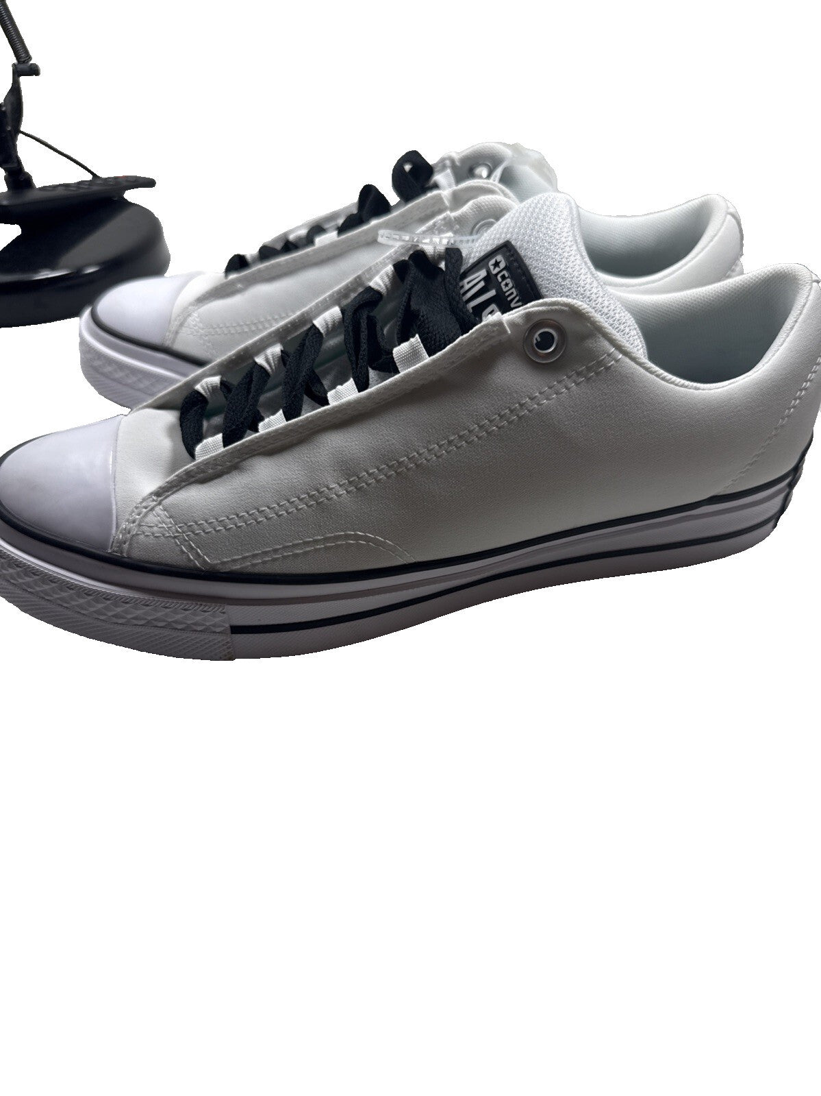 Converse Chuck Taylor All Star Low Puff A14722C White Black Men Size 12 NWT