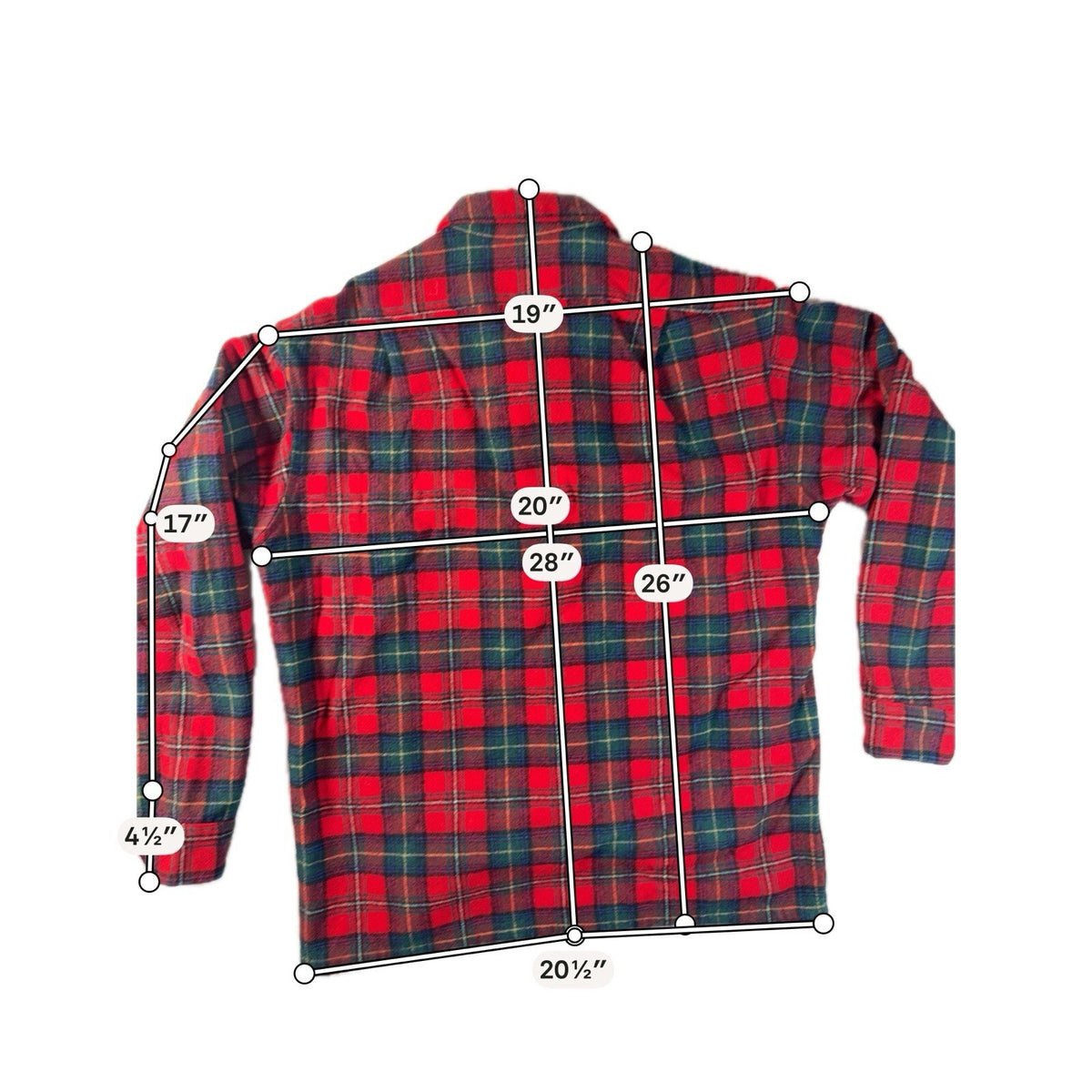 Men Pendleton 70's Check Flannel Plaid Shirt Red× Navy Wool Size M Pre Owned