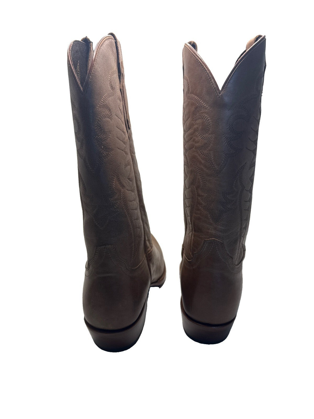 Tony Lama Men's Sz 12D Tan Cowboy Boots Suntan Tascosa 10D #3018 NWT