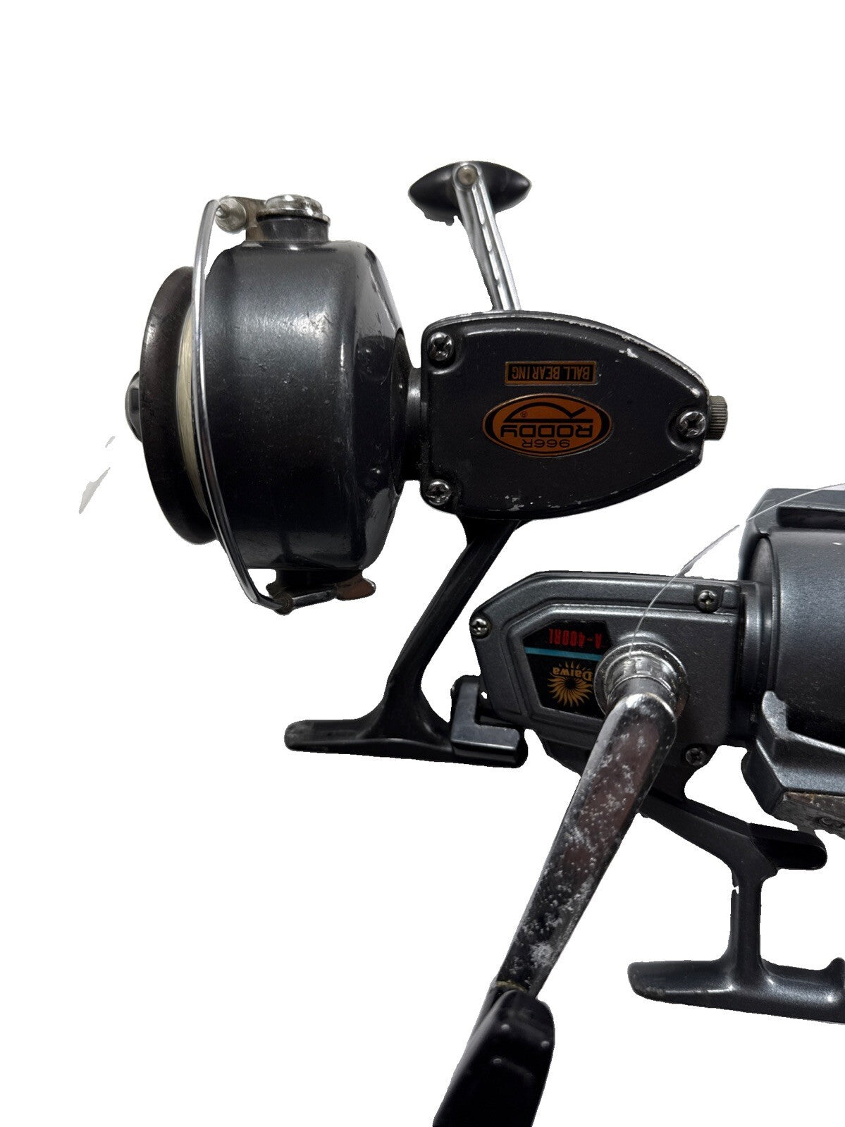 Fishing Reel Set of 4 Daiwa A400RL,Olympian 550,Penn Peer #209 ,Roddy966R Used