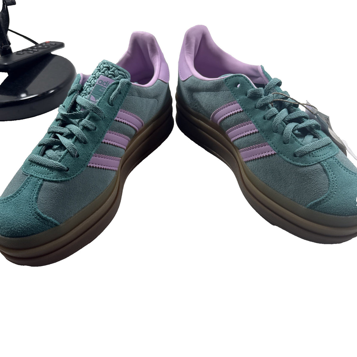 adidas Gazelle Bold Mint:Pink JS3894 Women SZ 7.5 NWT