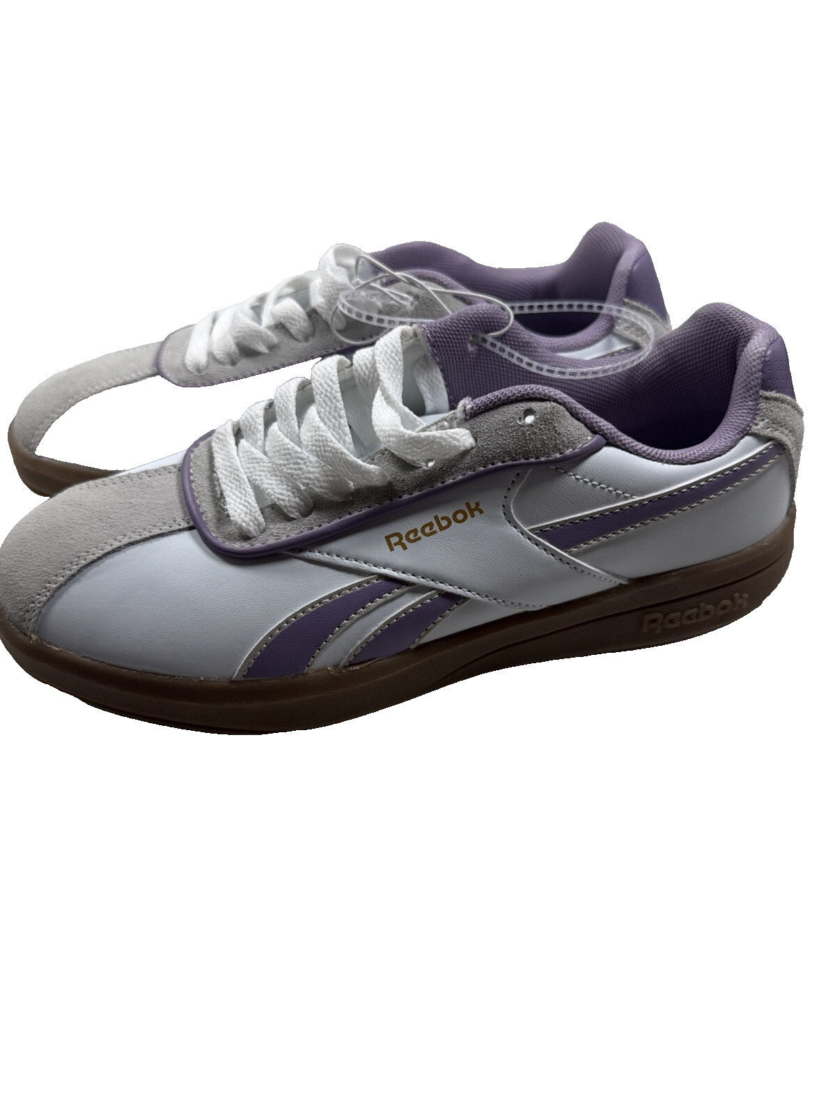 Reebok Sneakers Women's White/Violet Size 7.5 NWT
