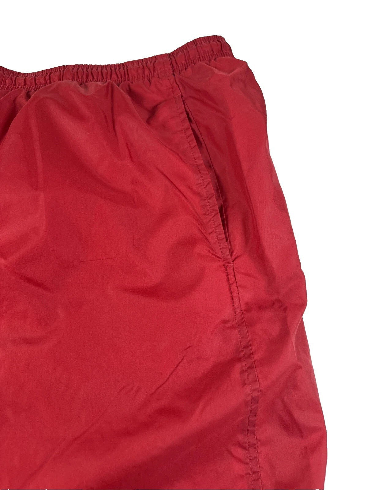 Vintage Y2K Adidas Red Adidas Nylon Track Pants Windbreaker Size XL