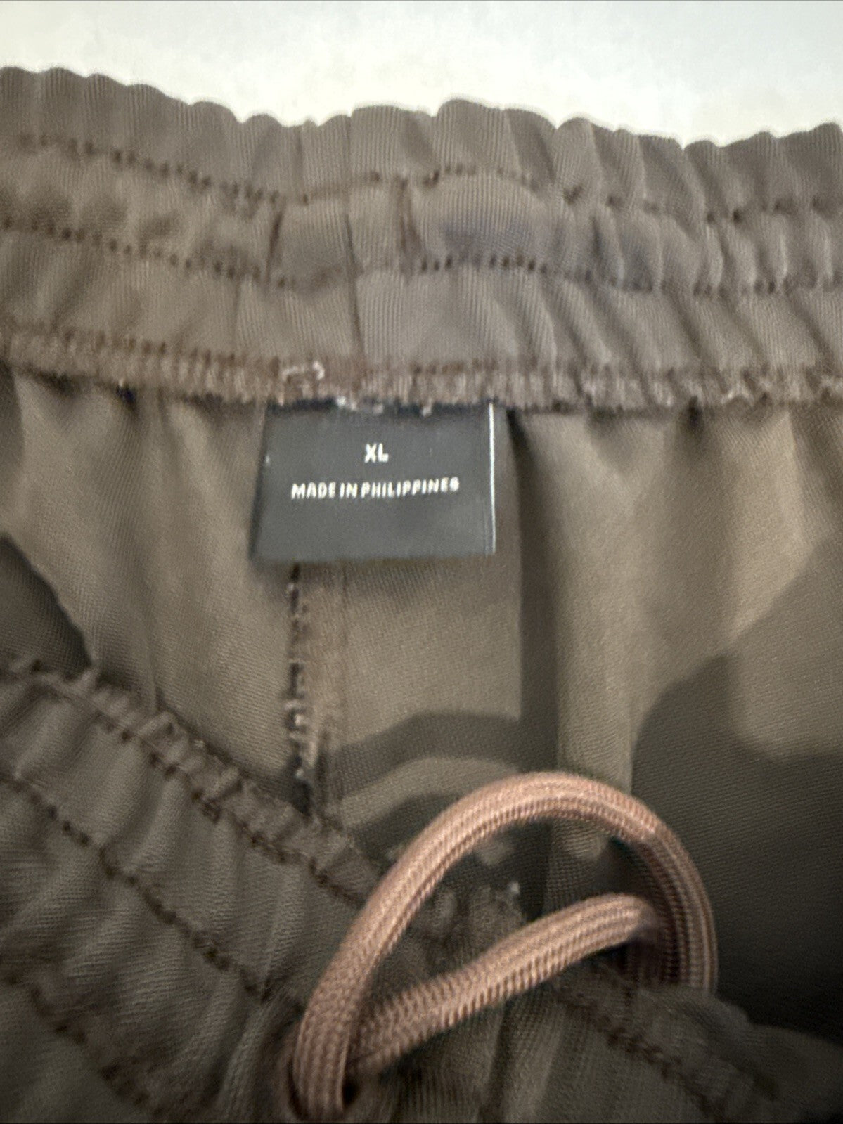 Adidas Calabasas Track Pants Mens SIZE XL Brown Kanye West Yeezy Era Pre Owned