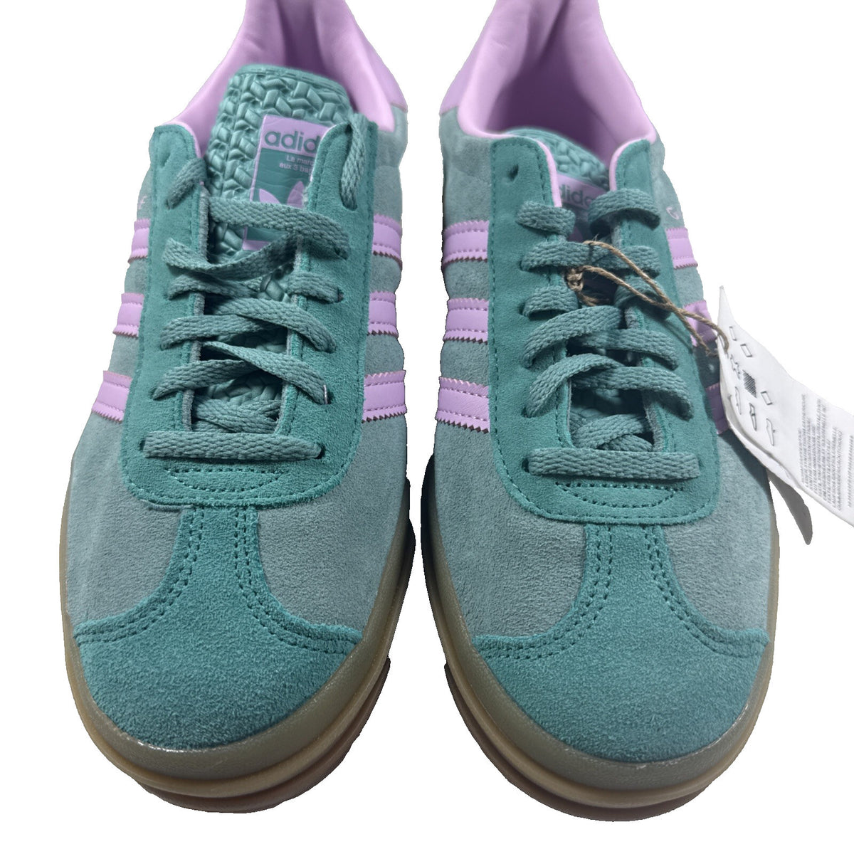adidas Gazelle Bold Mint:Pink JS3894 Women SZ 7.5 NWT