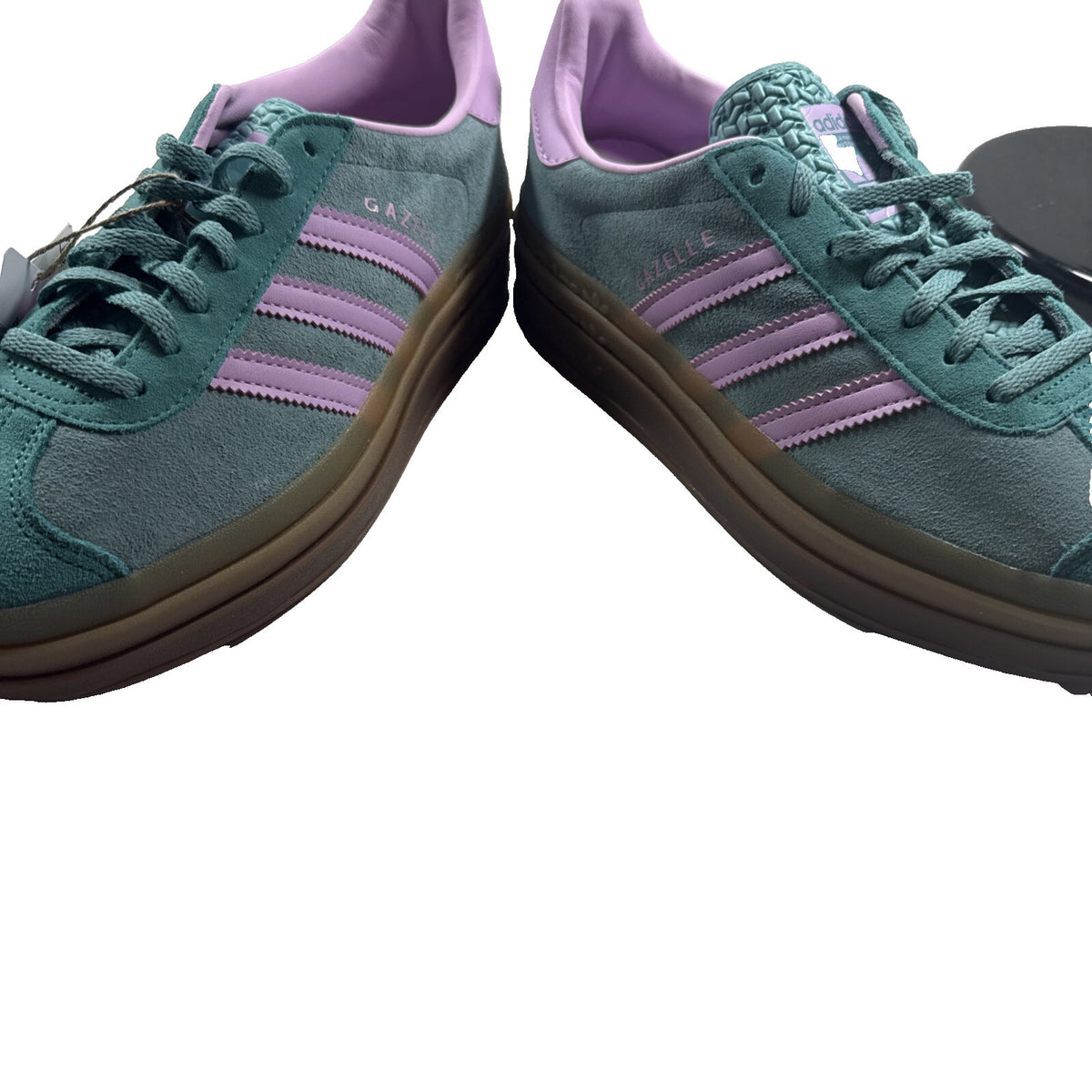 adidas Gazelle Bold Mint:Pink JS3894 Women SZ 7.5 NWT