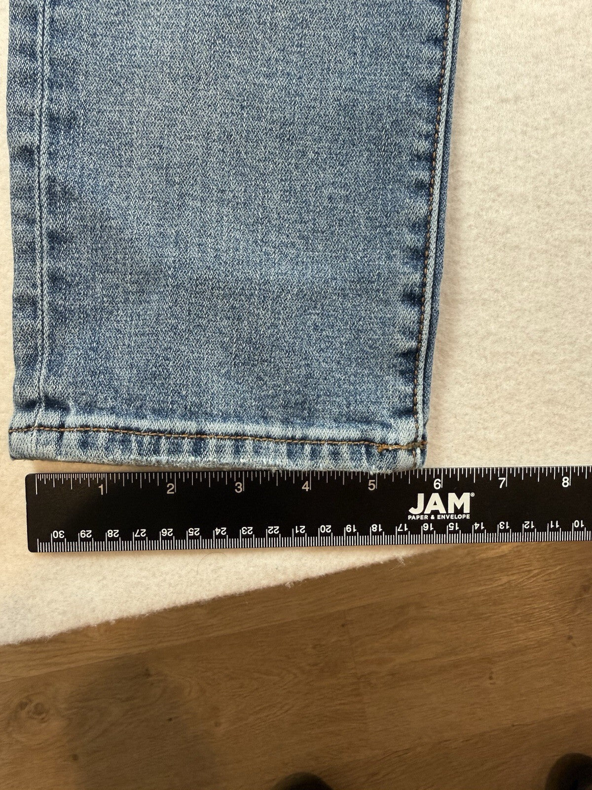 True Religion Rocco Womens Blue Jeans Relaxed Skinny Sz 28 Pre Owned