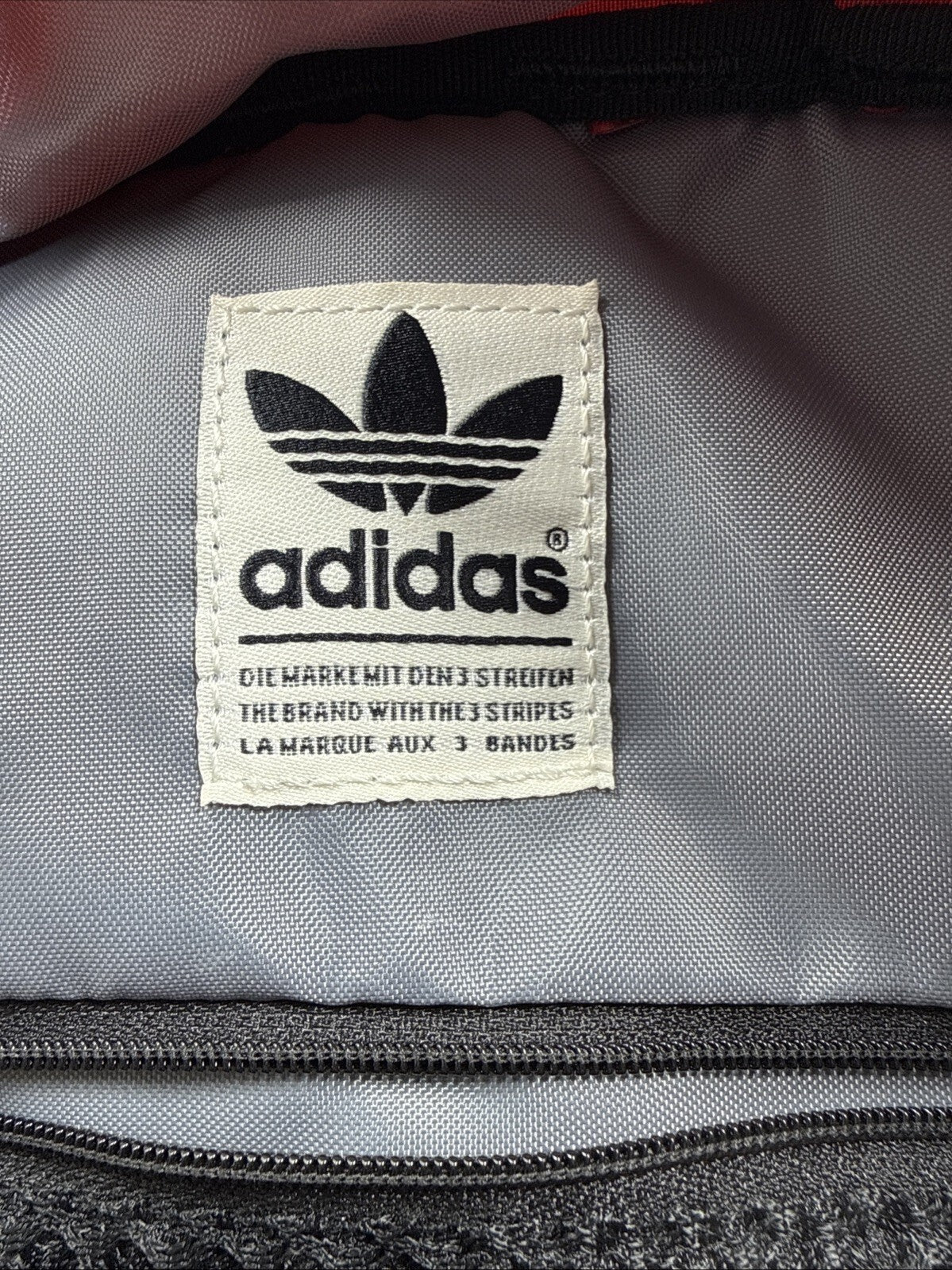 adidas Originals Festival Mini Backpack Red White Pre Owned